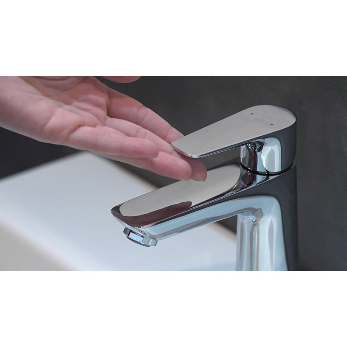 HANSGROHE Talis E 110 basin mixer with pop-up waste, chrome, 71710000