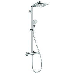 Termostatiska lietus duša sistēma HANSGROHE Crometta E 240 1jet, hroms, 27271000