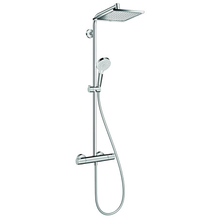 Термостатическая дождевой душевой система HANSGROHE Crometta E 240 1jet, хром, 27271000