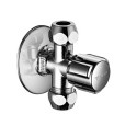 Клапан Campypus хромированный SCHELL 1/2"" x 3/8"" x 3/8""