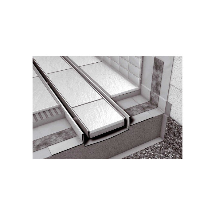 TECEdrainline shower channel corner grates, Plate