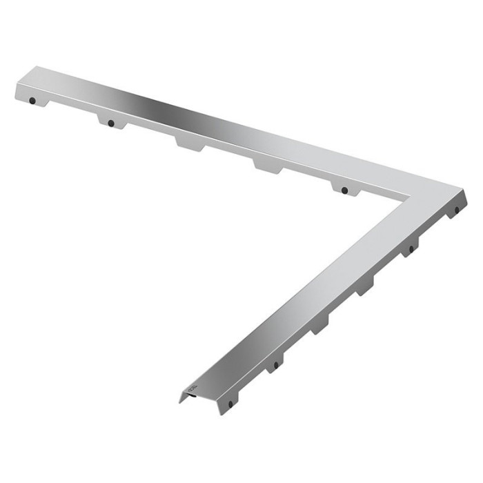 Угловые решетки для душевого трапа TECEdrainline, Steel II