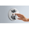 Встраиваемый термостатический душевой комплект HANSGROHE Croma Select S 180, 27295000