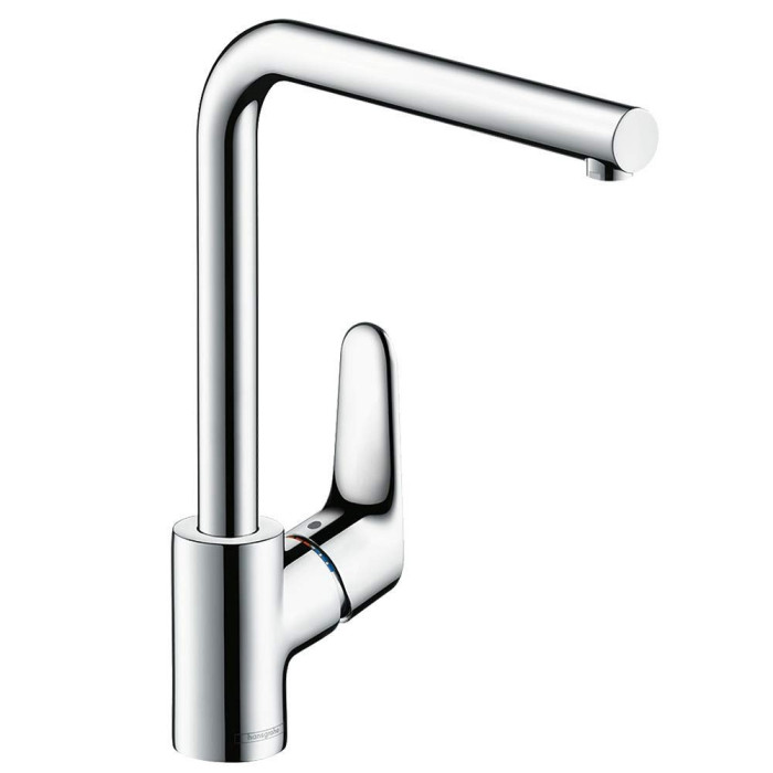 Смеситель кухонный-раковинный с высоким изливом HANSGROHE Focus, 31817000