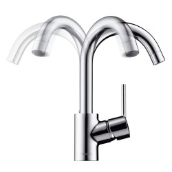Maisītājs virtuvei-izlietnei ar augstu sviru HANSGROHE Focus, 31817000