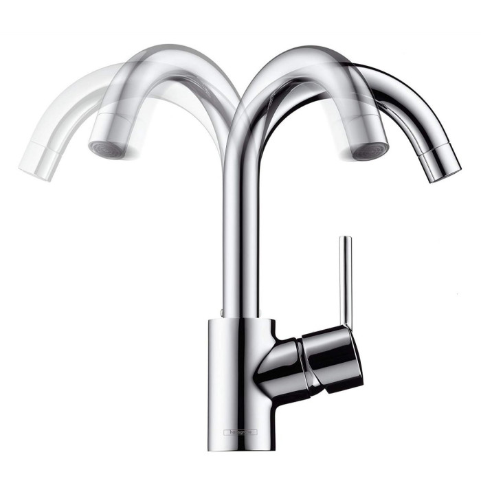 Maisītājs virtuvei-izlietnei ar augstu sviru HANSGROHE Focus, 31817000