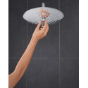 Fixed shower head with holder from the GROHE Euphoria 260 mm series