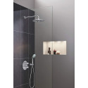 Stacionārā dušas galviņa ar turētāju no GROHE Euphoria 260 mm