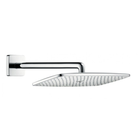 Stacionārā dušas galva ar turētāju no sienas HANSGROHE Raindance E360, hroms, 27376000