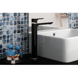 GUSTAVSBERG Estetic sink mixer, black