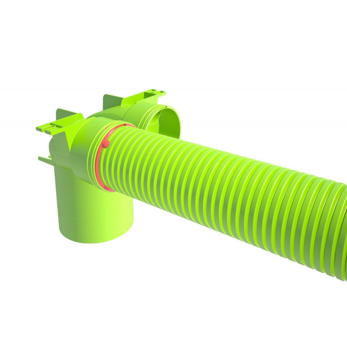 Diffuser box 90° UBBINK Air Excellent Dn 125 - 2 x Dn 75
