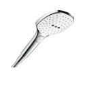 Dušas galva HANSGROHE Raindance Select E 120 3 jet Ecosmart, balta / hroms, 26520400