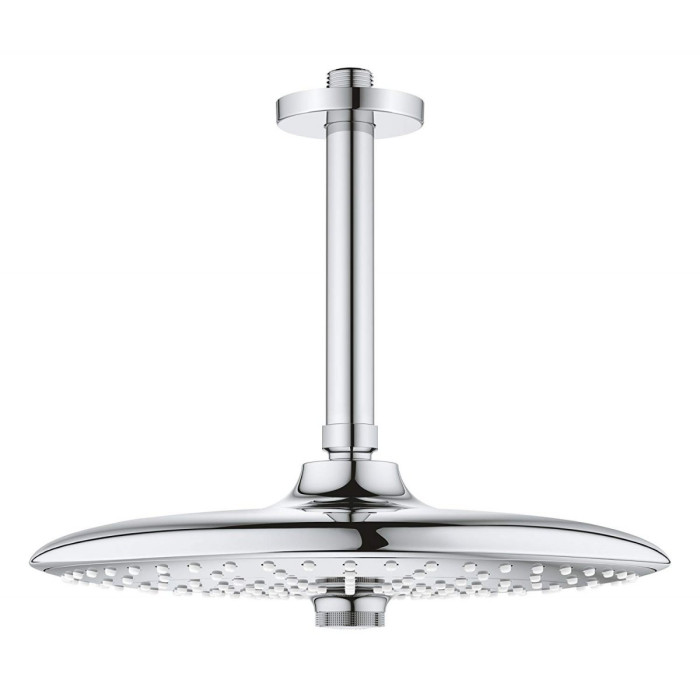 Stacionārā dušas galviņa ar turētāju no griestiem GROHE Euphoria 260 mm