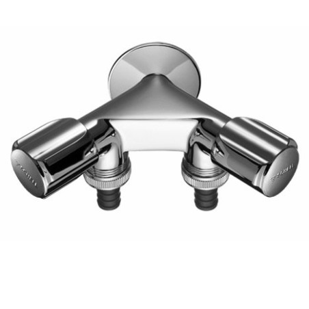 Valve chrome for washing machine SCHELL 3/4"" x 3/4""
