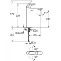Izlietnes jaucējkrāns GROHE EuroStyle, 23719003