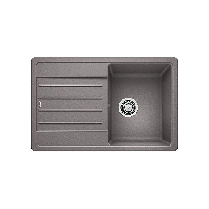 Akmeņu masas (granīta) izlietne BLANCO LEGRA 45 S, 78x50 cm, Alumīnija metāla