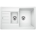 Akmeņu masas (granitā) izlietne BLANCO LEGRA 6 S Compact, 78x50 cm, Balta