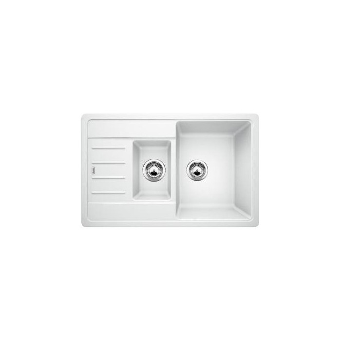 BLANCO LEGRA 6 S Compact stone (granite) sink, 78x50 cm, White