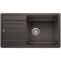 Кухонная мойка из каменной массы (гранитная) BLANCO LEGRA XL 6 S, 86x50 см, Антрацит