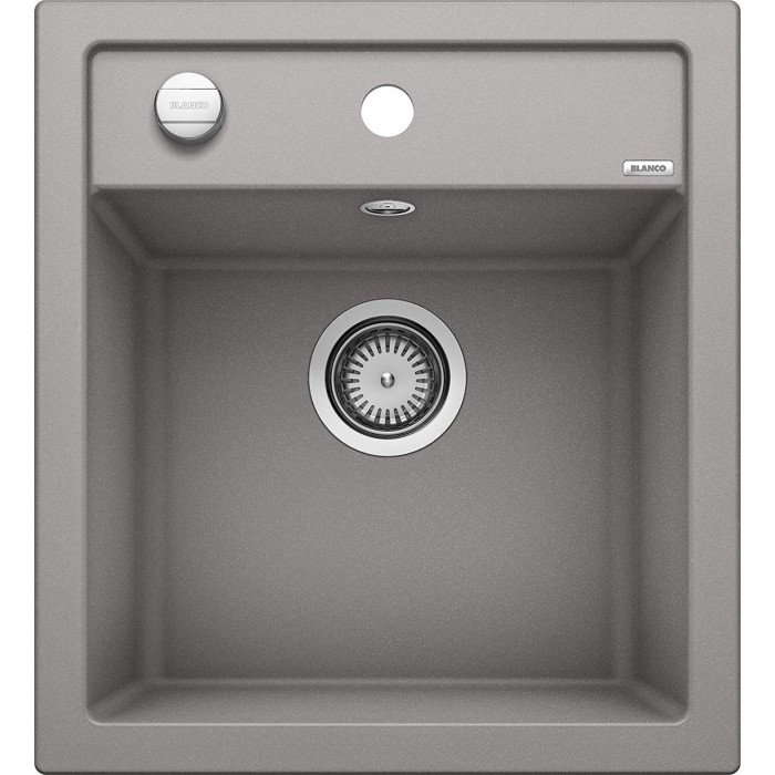 BLANCO DALAGO 45 stone composite (granite) sink, 46.5x51 cm, Aluminum metal