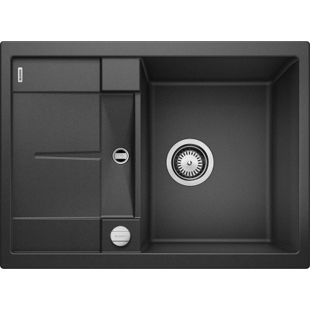 Akmeņu masas (granīta) izlietne BLANCO METRA 45 S Compact, 68x50 cm, Antracīts