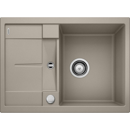 Akmeņu masas (granīta) izlietne BLANCO METRA 45 S Compact, 68x50 cm, Trifeļa