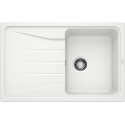 BLANCO SONA 45 S stone composite (granite) sink, 78x50 cm, White