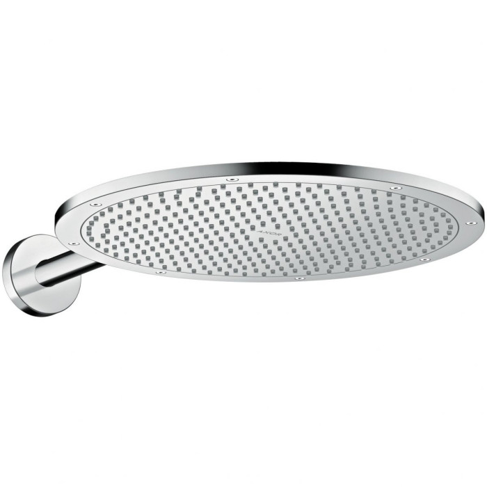 Stacionārā dušas galviņa ar turētāju no sienas HANSGROHE AXOR OHS 1jet 350 mm