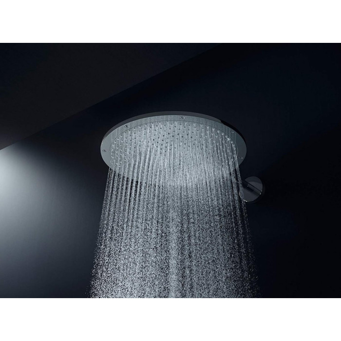Stacionārā dušas galviņa ar turētāju no sienas HANSGROHE AXOR OHS 1jet 350 mm