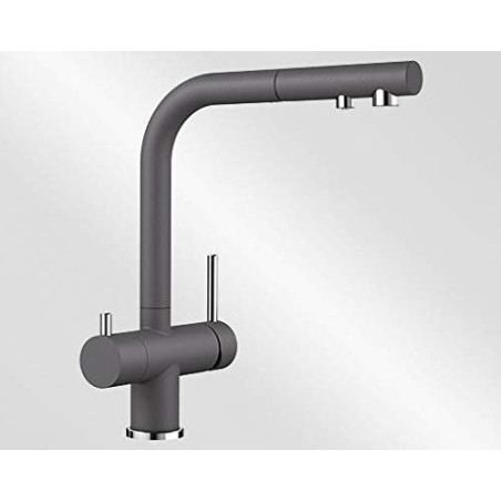 Kitchen (sink) faucet BLANCO Fontas II, stone gray