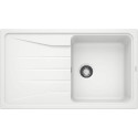 Кухонная мойка из каменной массы (гранитная) BLANCO SONA 5 S, 86x50 см, Белая