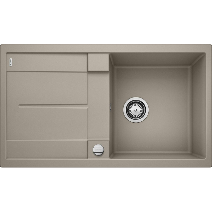BLANCO METRA 5 S stone composite (granite) sink, 86x50 cm, Truffle