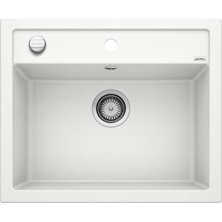 Кухонная мойка из каменной массы (гранитная) BLANCO DALAGO 6, 61.5x51 см, Белая