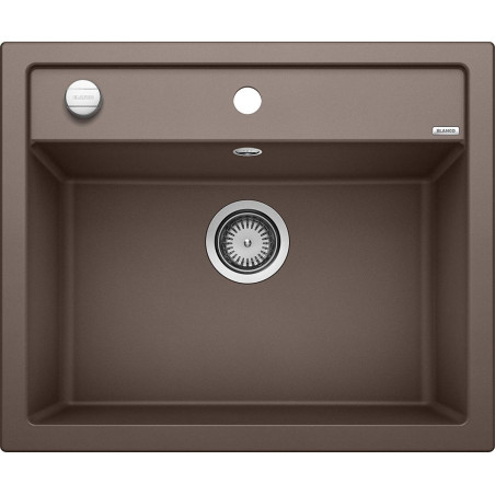 BLANCO DALAGO 6 stone composite (granite) sink, 61.5x51 cm, Coffee