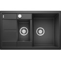 Кухонная мойка из каменной массы (гранитная) BLANCO METRA 6 S Compact, 78x50 см, Антрацит