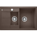 BLANCO METRA 6 S Compact stone composite (granite) sink, 78x50 cm, Coffee