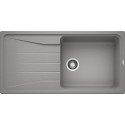 Akmeņu masas (granitā) izlietne BLANCO SONA XL 6 S, 100x50 cm, Alumīnija metāla