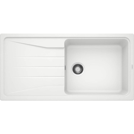 Akmeņu masas (granīta) izlietne BLANCO SONA XL 6 S, 100x50 cm, Balta