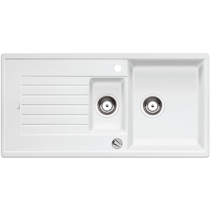 BLANCO ZIA 6 S stone composite (granite) sink, 100x50 cm, White