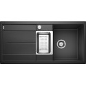 Кухонная мойка из каменной массы (гранитная) BLANCO METRA 6 S, 100x50 см, Антрацит