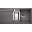 BLANCO METRA 6 S stone composite (granite) sink, 100x50 cm, Stone grey