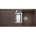 BLANCO METRA 6 S stone composite (granite) sink, 100x50 cm, Coffee