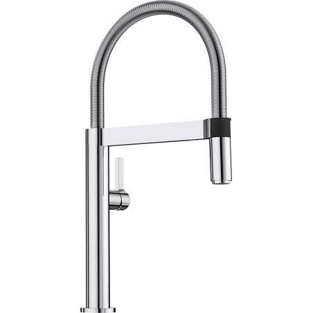BLANCO Culina-S Mini kitchen (sink) faucet with pull-out spray, chrome-plated