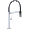 Kitchen (sink) faucet BLANCO Culina-S Mini, with pull-out spray, stainless steel finish