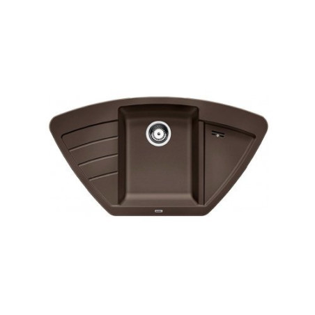 BLANCO ZIA 9 E stone composite (granite) sink, 93x51/43.1 cm, Coffee