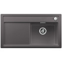 BLANCO ZENAR 5 S stone composite (granite) sink, 91.5x51 cm, Stone gray