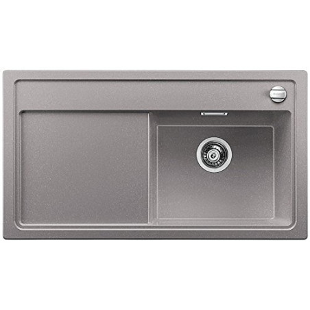 Akmeņu masas (granīta) izlietne BLANCO ZENAR 5 S, 91.5x51 cm, Alumīnija metāla