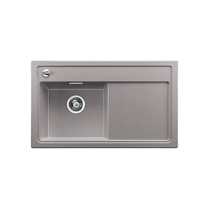 Akmeņu masas (granīta) izlietne BLANCO ZENAR 45 S, 86x51 cm, Alumīnija metāla