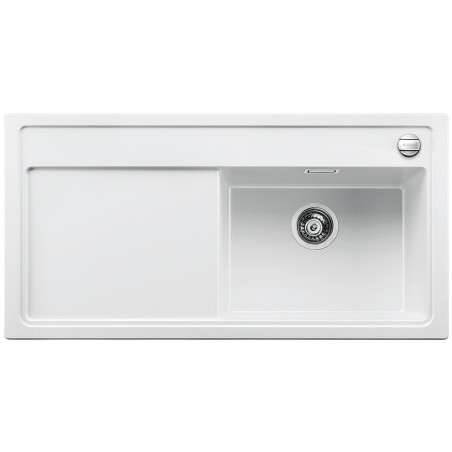 Кухонная мойка из каменной массы (гранитная) BLANCO ZENAR XL 6 S, 100x51 см, Белая