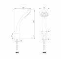 RUBINETA Delta shower sets